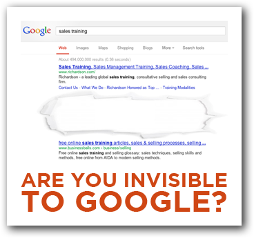 Why Can't I Find My Site At Google?