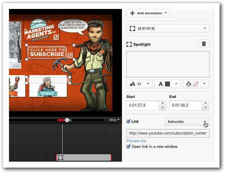 Add a Subscribe Button to Your YouTube Video