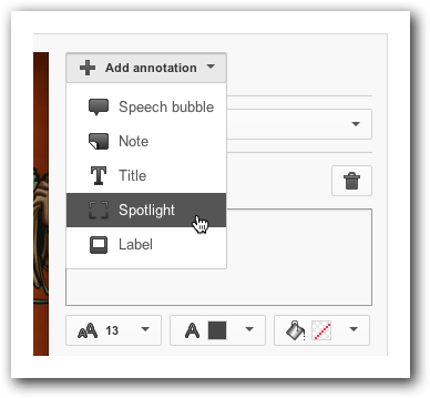 Adding an Annotation in YouTube