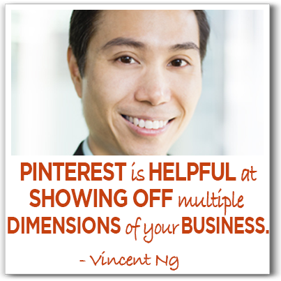 Vincent Ng on Pinterest Marketing